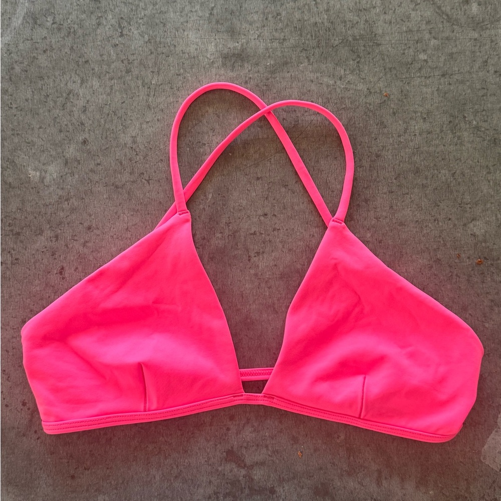 Hot Pink Triangle top left on Friday